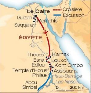 Circuit Croisire La Puissance d' Amon / du Caire  Louxor / Egypte