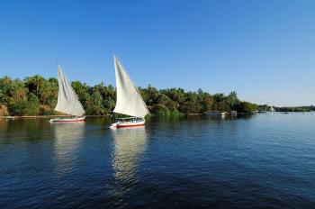 Croisire Nubie Belle Epoque / Au Dpart de Louxor / Egypte