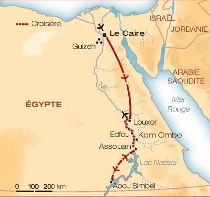 Croisire Au temps des pyramides / Au Dpart du Caire / Egypte