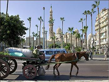 Croisire Des rives du Nil  Alexandrie / Au Dpart de Louxor / Egypte