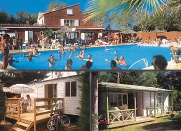 Camping Caravaning Le Soleil Bleu 4 **** / Le Barcars / Languedoc - Roussillon