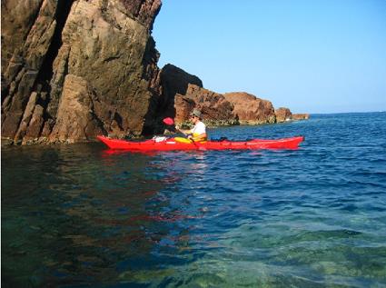 Circuit dcouverte active / Randonne Kayak de mer en Corse / Ajaccio / Corse