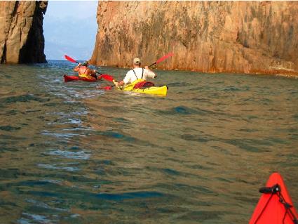 Circuit dcouverte active / Randonne Kayak de mer en Corse / Ajaccio / Corse