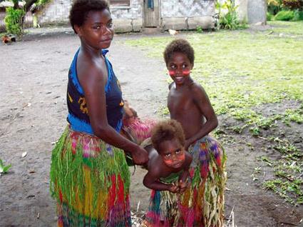 Excursion les de Tanna / Village Coutumier d' Epai / Vanuatu