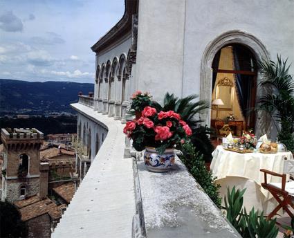 Hotel Brufani Palace 5 ***** Luxe / Perugia / Italie