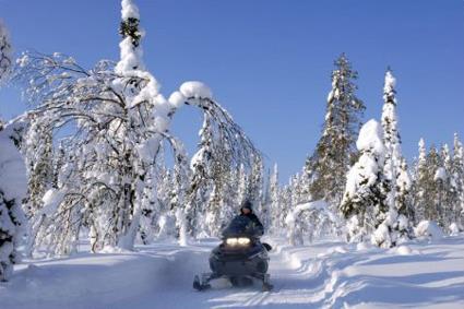 Dcouvertes Motoneige Cap au Nord / Ivalo / Laponie Finlandaise