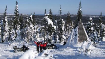 Dcouvertes Motoneige Cap au Nord / Ivalo / Laponie Finlandaise