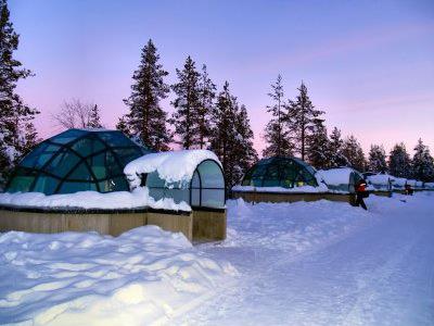 Sjours Rve d'Igloo / Ivalo / Laponie Finlandaise