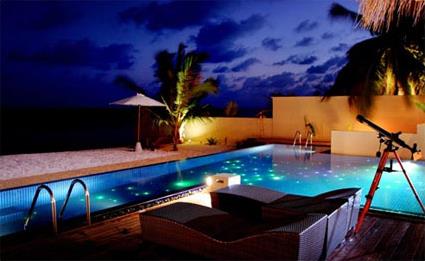 Hotel Huvafen Fushi 5 ***** / Atoll de Mal Nord / les Maldives