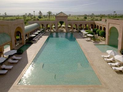 Hotel Amanjena / Marrakech / Maroc 