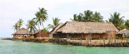 Hotel Dolphin Lodge 2 ** /  les San Blas / Panama