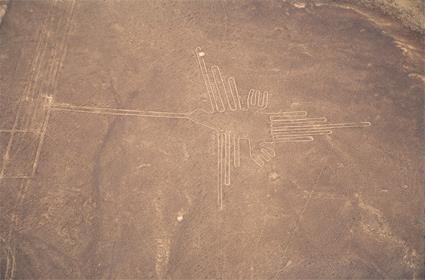 Excursion au Dpart de Lima - Survol des lignes de Nasca