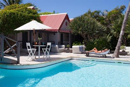 Hotel Le Tom Beach 4 **** / Plage de St. Jean / Saint-Barthlmy