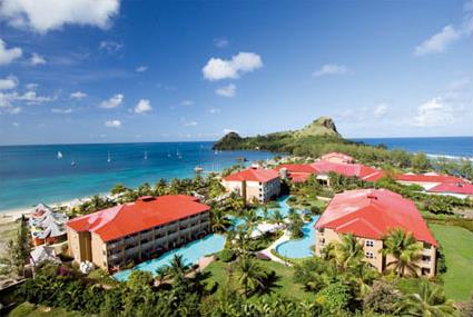 Hotel Sandals Grande St Lucian Beach Resort & Spa 5 ***** / Gros let / Rodney Bay / Sainte Lucie