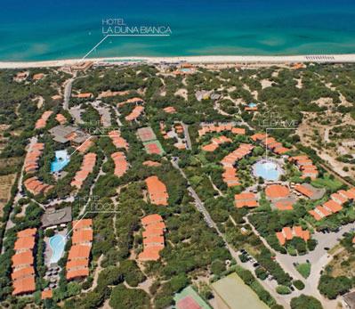 Hotel Resort Dune Village 4 **** / Badesi / Sardaigne