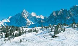 Le ski aux Houches