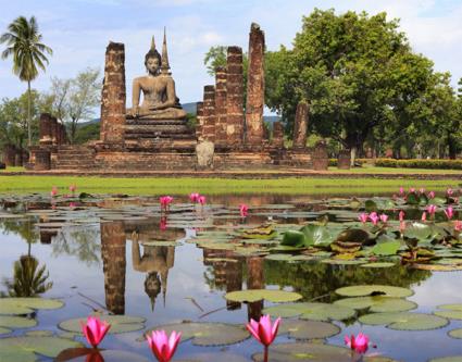 Circuit Connaissance Itinraire Sukhothai m'tait cont / Thalande