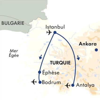 Circuit Ors Ottomans / Antalya / Turquie