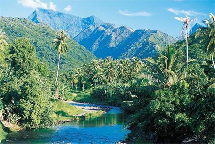 Tahiti / Excursions / Nature de la cote ouest de Tahiti / Polynsie Franaise