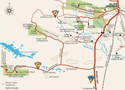 Circuit Puzzule Ayers Rock / Le Centre Rouge / Australie 