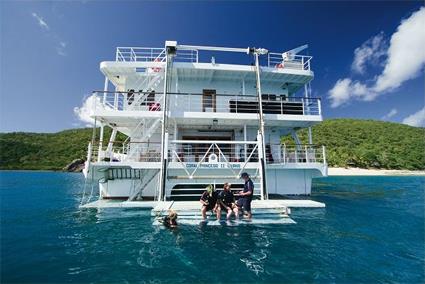 Croisire La Grande Barrire de Corail en Yacht  bord du Coral Princess / Cairns - Lizard Island / Le Queensland