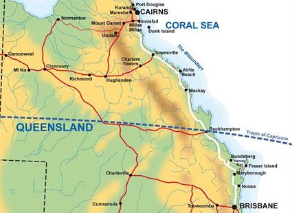 Autotour La Route Corail / Brisbane / Queensland 