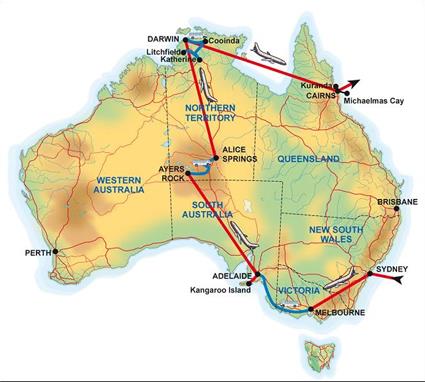 Autotours Le Grand Tour / Nouvelle Galles du sud / Australie