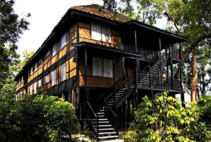 Hotel Tiger Tops Jungle Lodge 4 **** / Parc National de Chitwan / Npal