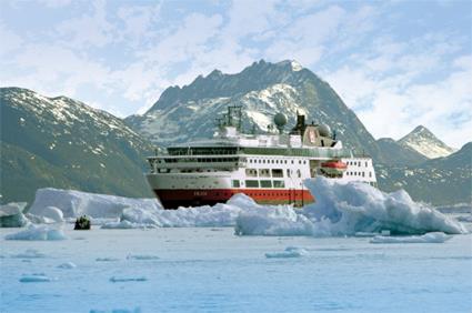 Le Navire MS Fram / L'Express Ctier de Norvge / Norvge