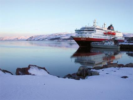 Le Navire MS Nordlys / L'Express Ctier de Norvge / Norvge