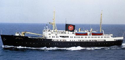Le Navire MS Nordstjernen / L'Express Ctier de Norvge / Norvge
