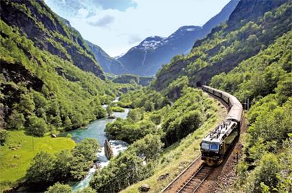 L'Express Ctier de Norvge / Croisire 8 jours Train et navigation