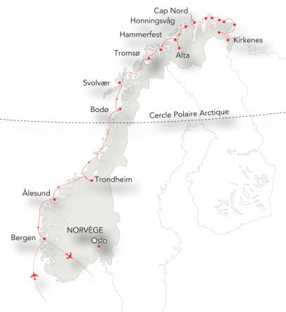 Croisire 13 jours nouvel An  Troms  / L'Express Ctier de Norvge