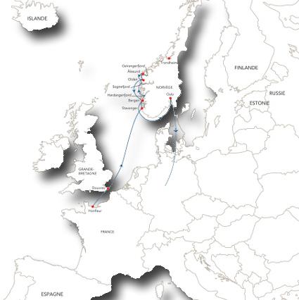 Croisire 11 jours Les Fjords Norvgiens / Europe du Nord / Norvge