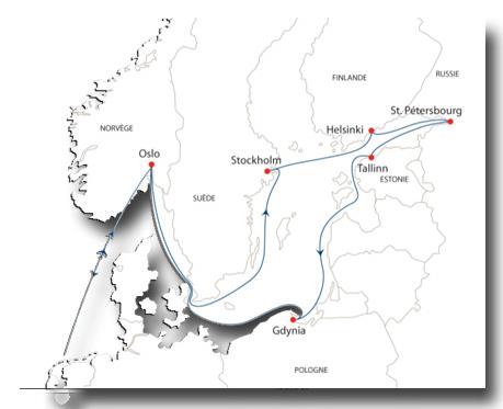 Croisire 12 jours Splendeurs de la Baltique / Europe du Nord / Norvge