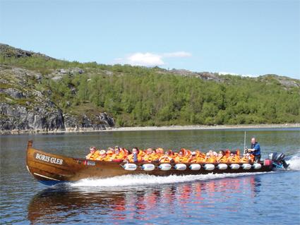 L'Express Ctier de Norvge / Excursions Sens Sud-Nord et Nord-Sud / 7B Kirkenes : safari sur la rivire Pasvik