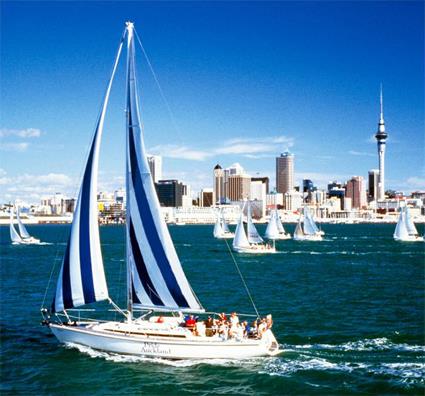 Excursion Croisire dans la baie d' Aukland / le du Nord / Nouvelle Zlande