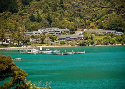 Hotel The Portage Resort 4 **** / Marlborough Sounds / le du Sud