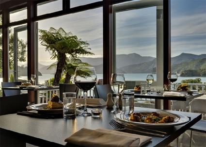 Hotel The Portage Resort 4 **** / Marlborough Sounds / le du Sud