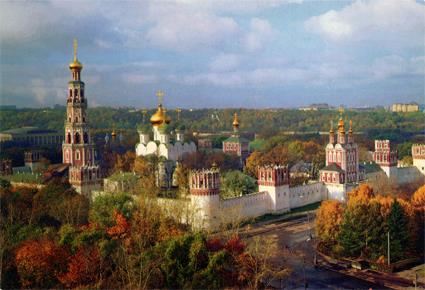 Visites et Excursions  la carte / Le Couvent Novodevitchi / Moscou