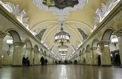 Visites et Excursions  la carte / Le Mtro de Moscou / Moscou