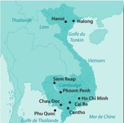 Vietnam au fil de l'eau /  Mkong for two / Vietnam