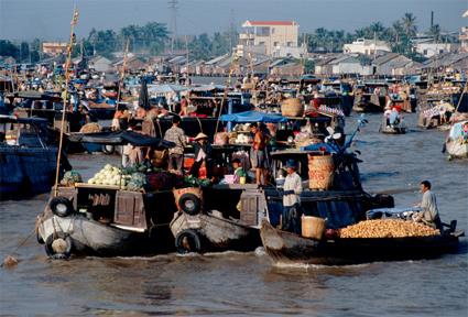 Les Excursions  Saigon / Canaux et jardins du Mkong / Vietnam