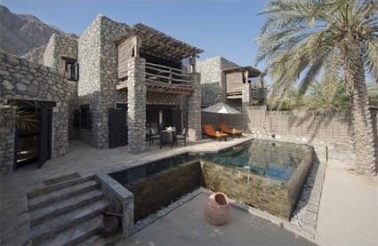 Hotel Evason Hideaway & Six Senss Spa 5 ***** / Zighy Bay / Emirats Arabes Unis