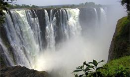 Les Chutes Victoria / Zimbabwe/ Zambie